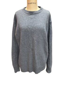 Pendleton Washable Wool Sweater XXL Gray Crewneck Men's Classic